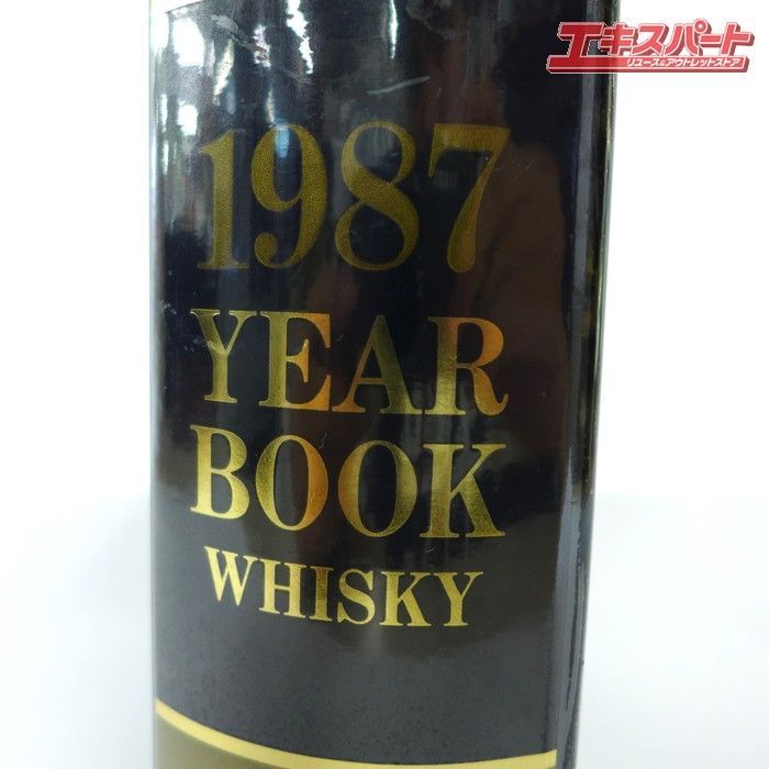 【未開栓】SUNTORY 1987 YEAR BOOK WHISKY Suntory Old 1987 Year Book Whisky 660ml 43% Book Box