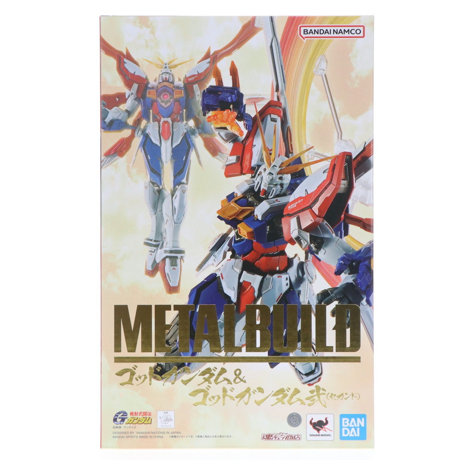 L BUILD ゴッドガンダム＆ゴッドガンダム弐（セカンド）新品未開封品 METAL BUILD ゴッドガンダム＆ゴッドガンダム弐（セカンド