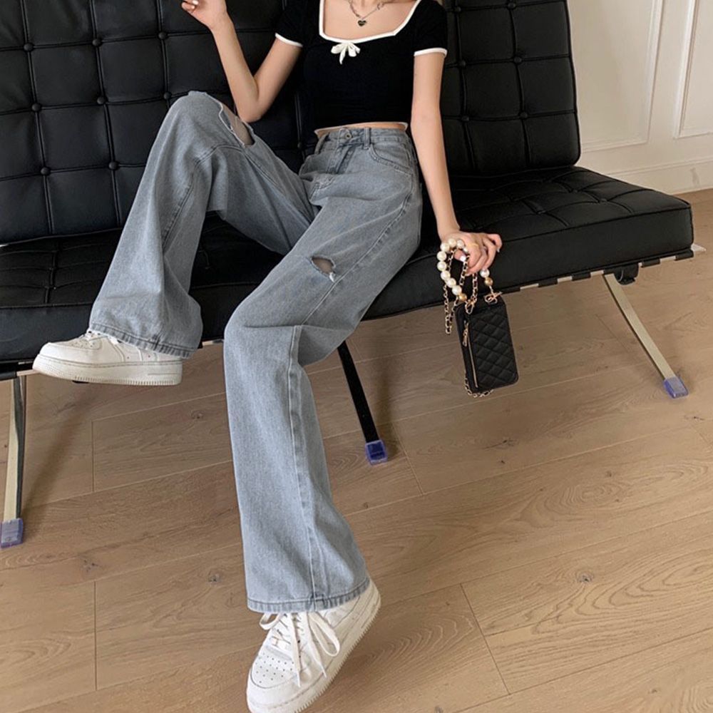 ENOF イナフ expandable denim pants Mサイズ ENOF（イナフ）の「expandable denim pants（デニムパンツ