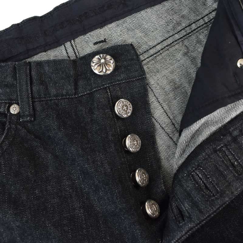 クロムハーツ CHROME HEARTS JEAN SL FLEURKNEE フレアニー