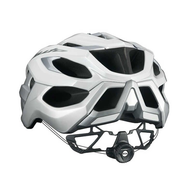 送料無料 ♥ 未開梱 オージーケーカブト 自転車用ヘルメット ヴォルツァ S|Mサイズ 55～58cm|ホワイトシルバー VOLZZA DECORATOM_COM_BR
