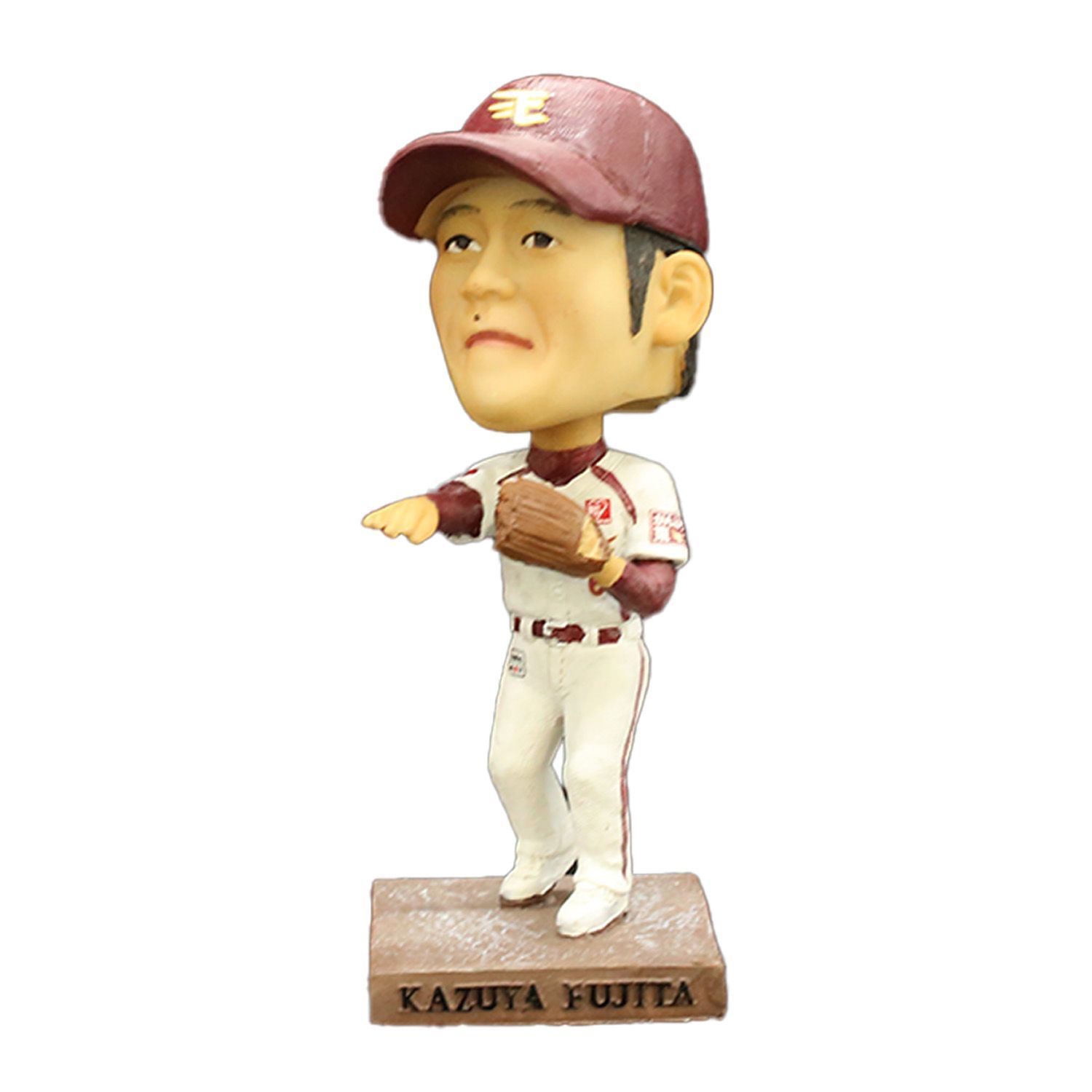 楽天イーグルスグッズ 藤田一也選手ボブルヘッド フィギュア 選手デー