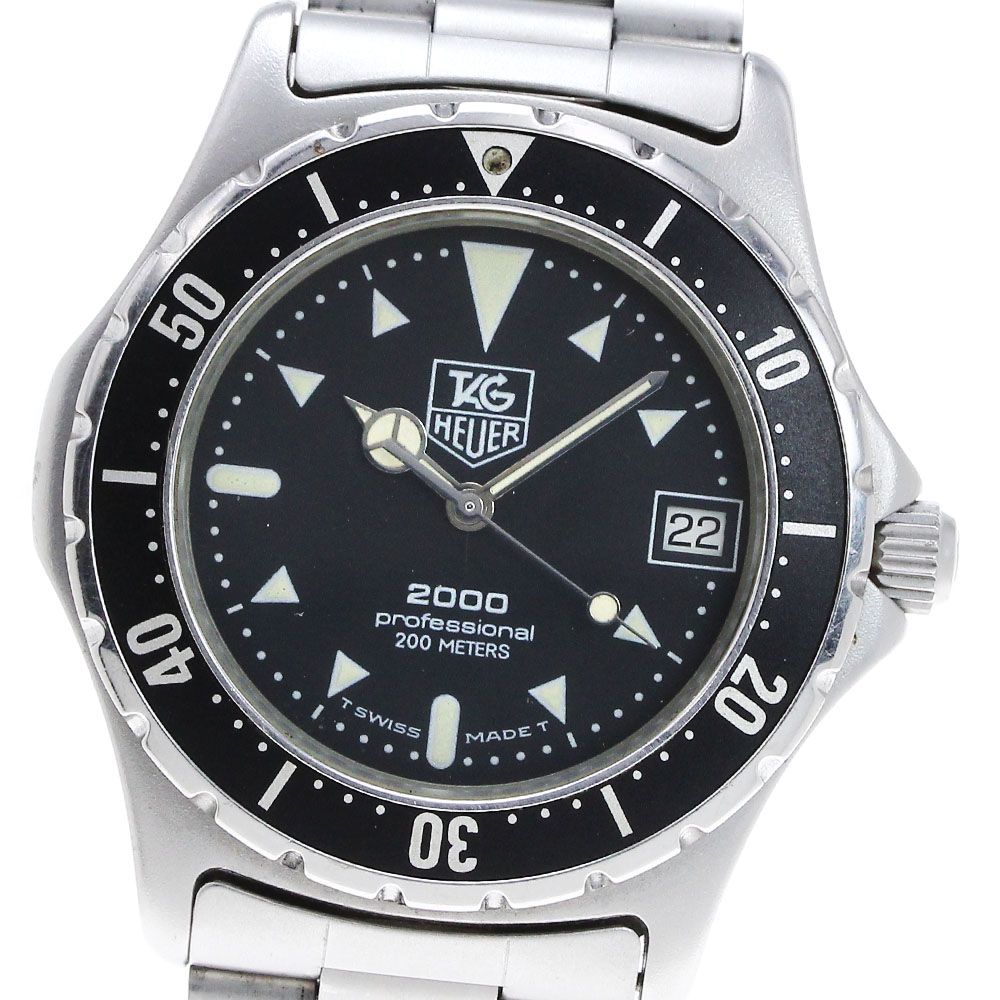 タグホイヤー TAG HEUER 973.006 2000シリーズ プロフェッショナル200ｍ デイト クォーツ メンズ_827574