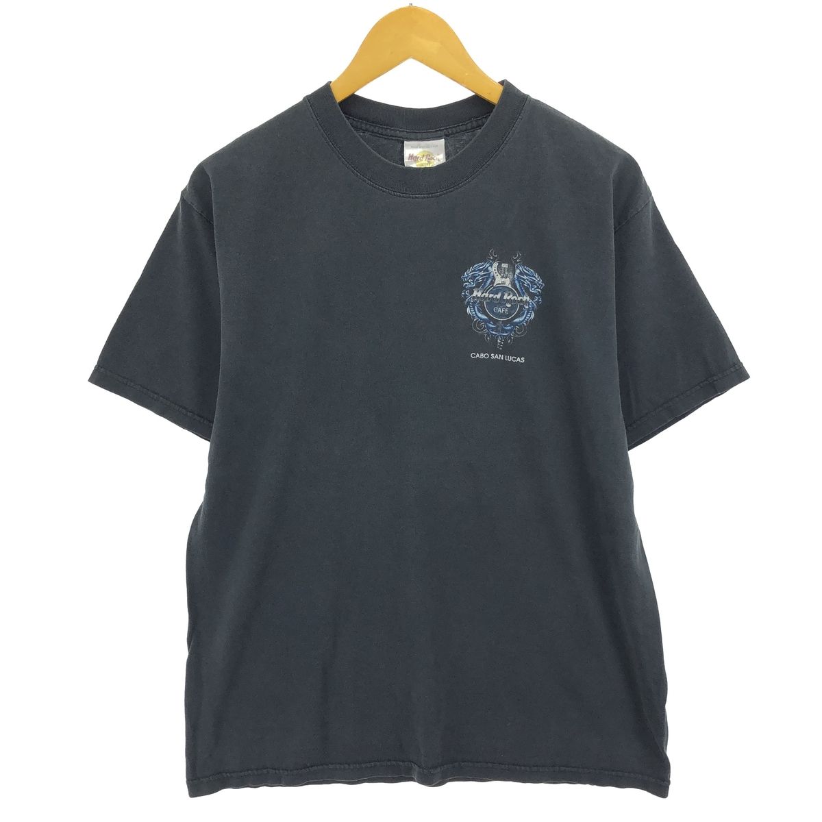 古着 90年代 HARD ROCK CAFE ハードロックカフェ 龍柄 ドラゴン柄 バックプリント アドバタイジングTシャツ メンズXL相当/eaa461713