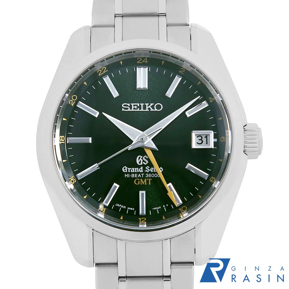 グランドセイコー メカニカルハイビート GMT 世界600本限定 SBGJ005 中古 メンズ