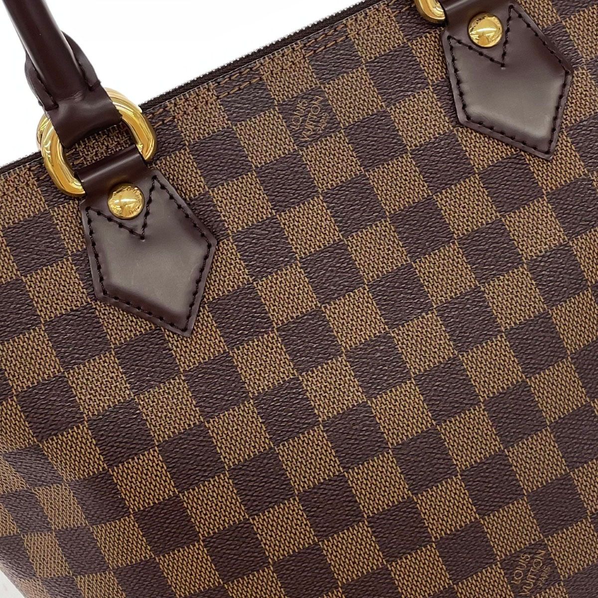 良好 LOUIS VUITTON ルイヴィトン サレヤPM ダミエ エベヌ トート