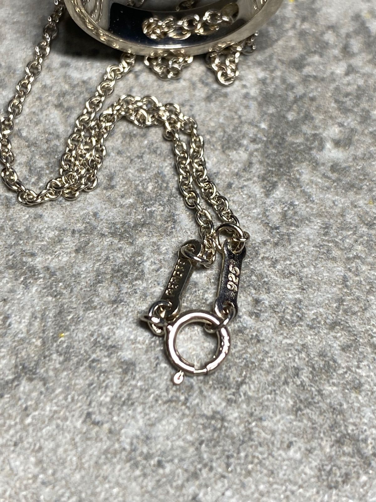 TIFFANY&Co ティファニー サークル ペンダント ネックレス sv925