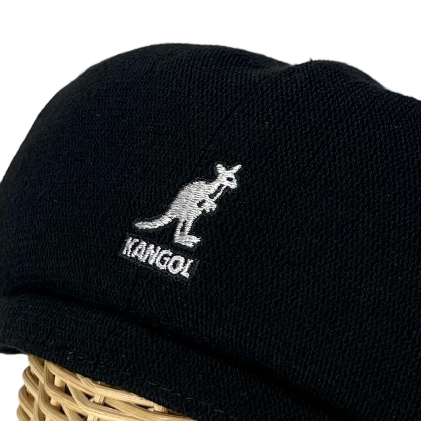 週間売れ筋 KANGOL ハンチング ベレー帽 竹繊維 Black Lサイズ selekta