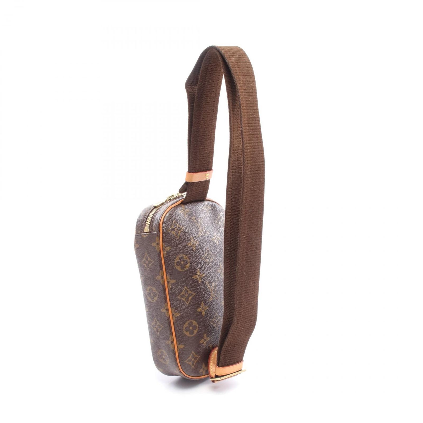 LOUIS VUITTON ルイ ヴィトン ポシェットガンジュ モノグラム ウエストバッグ ボディバッグ