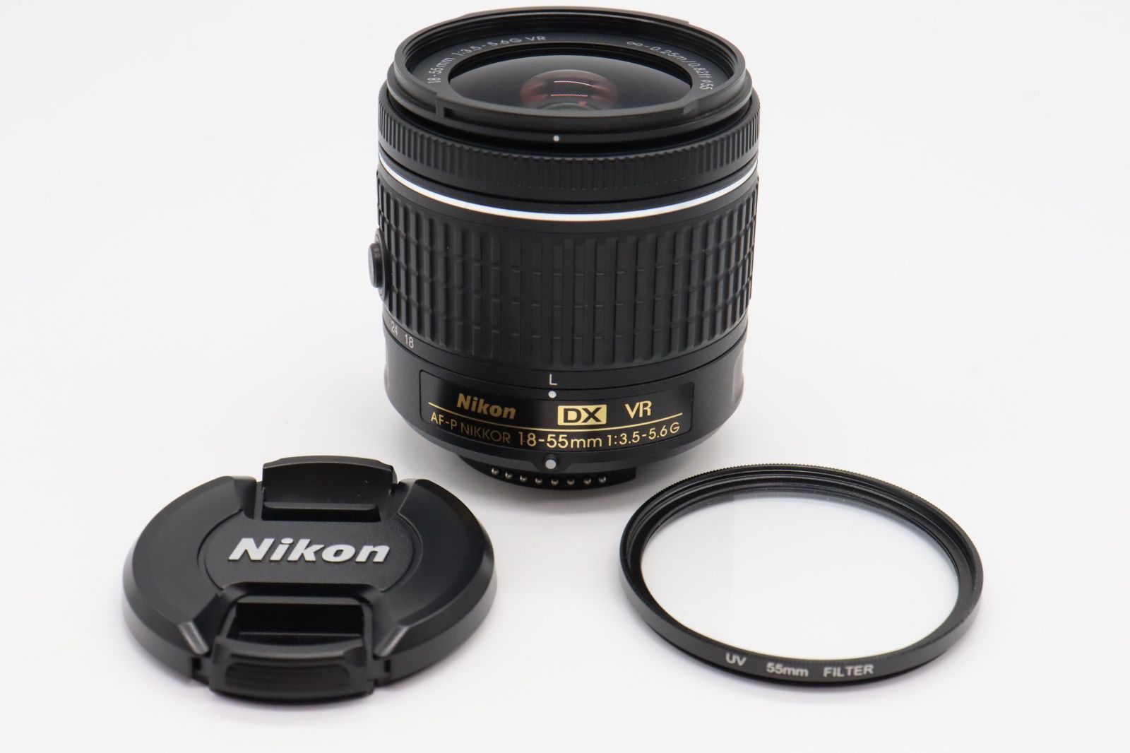 ほぼ新品】Nikon 標準ズームレンズ AF-P DX NIKKOR 18-55mm f/3.5-5.6G