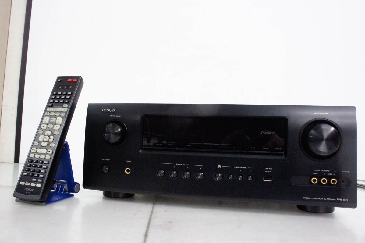 Denonデノン 7.1ch AVサラウンドレシーバー AVR-1912-K 3D対応