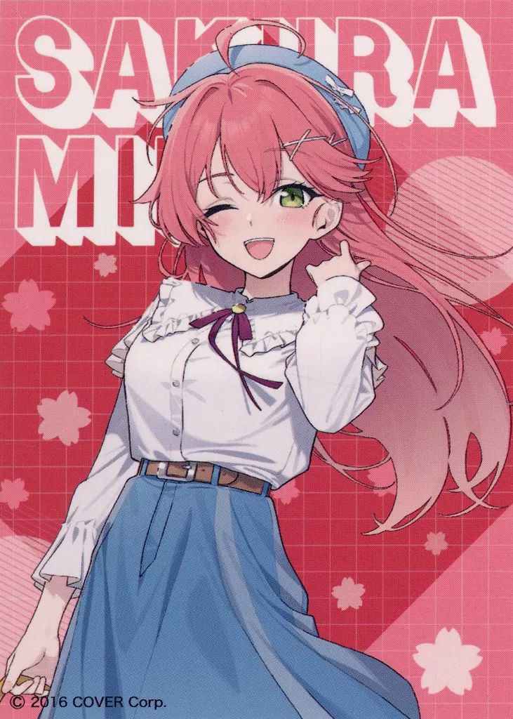 中古】キャラカード さくらみこ(等身) 描き下ろし個別トレカ