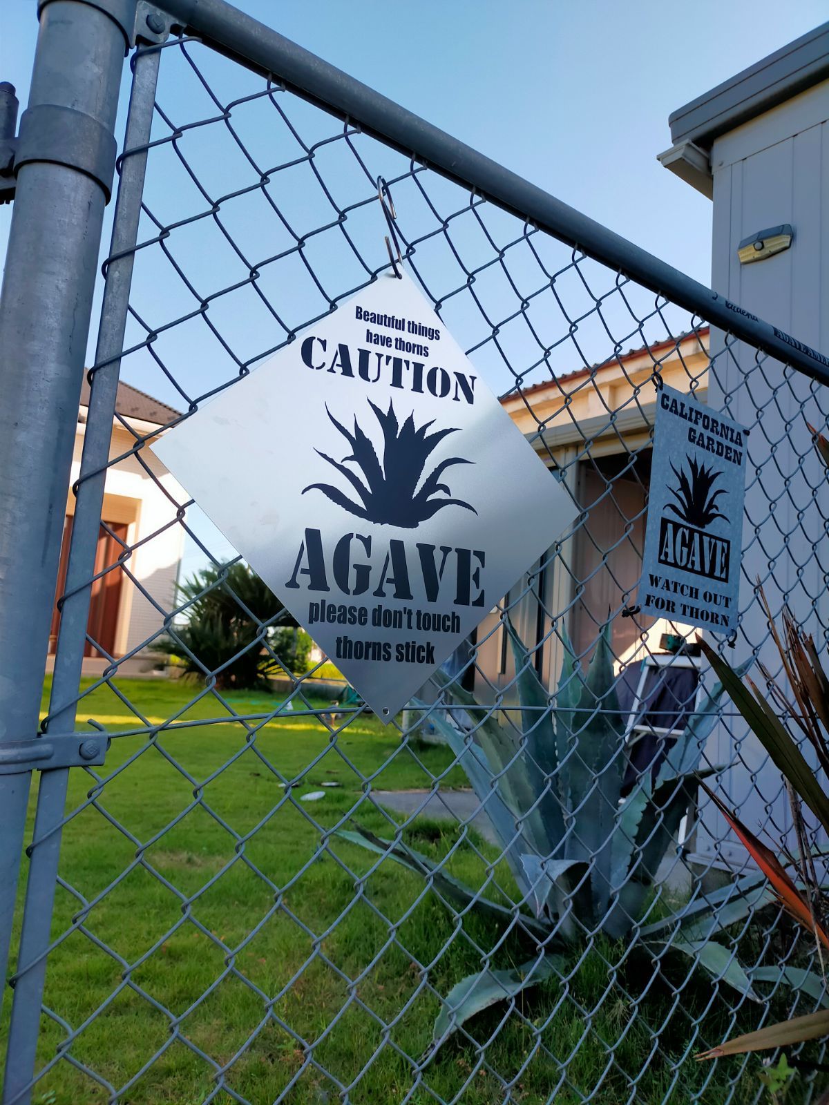 アガベ アルミ看板 - メルカリ