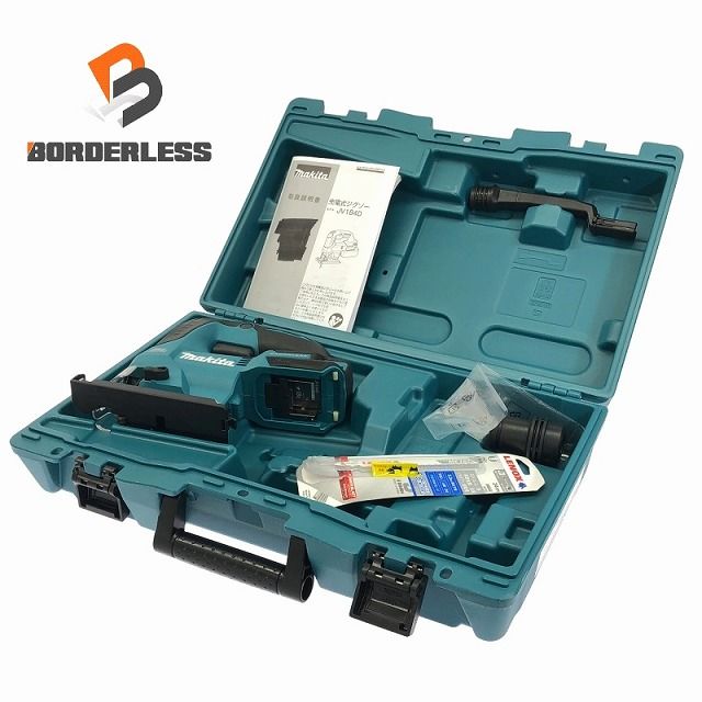 makita マキタ 18V 充電式ジグソー JV184DZK 青|ブルー 本体 パーツ 替刃 ケース