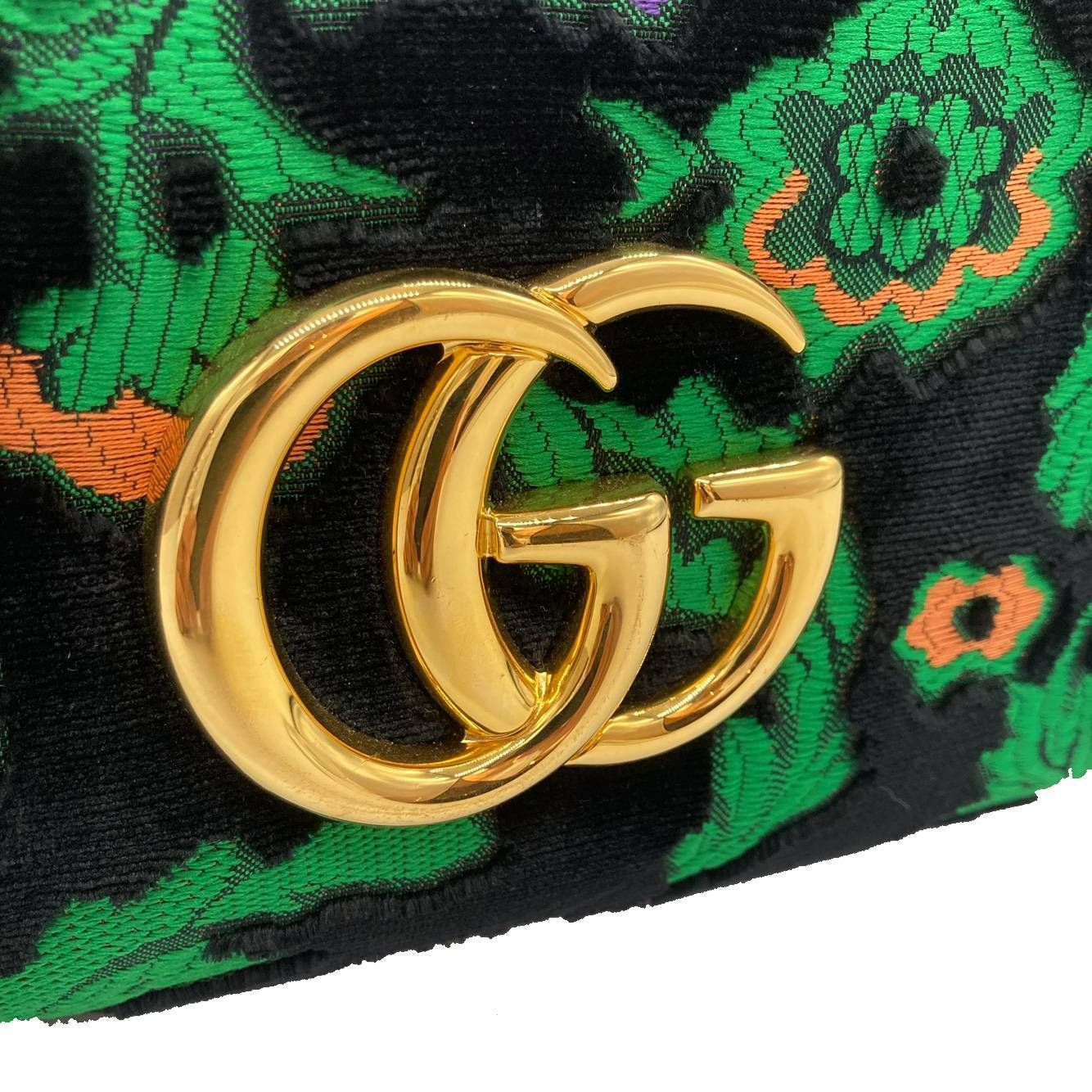 Aランク】GUCCI グッチ 550130 アリー ハンドバッグ ベロア Aランク】GUCCI グッチ 550130 アリー ハンドバッグ ベロア