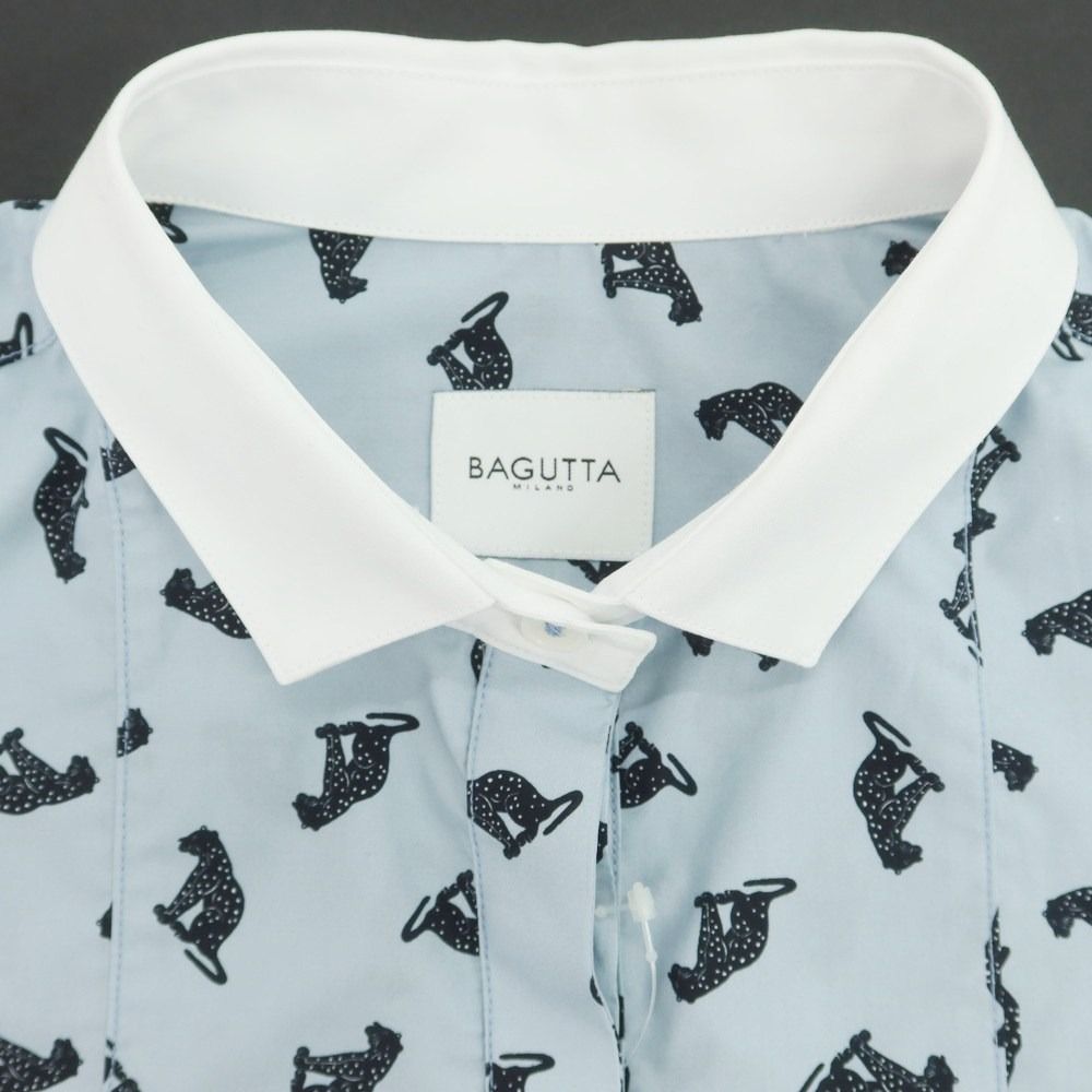 新品アウトレット】バグッタ Bagutta コットン ダブルカフス  