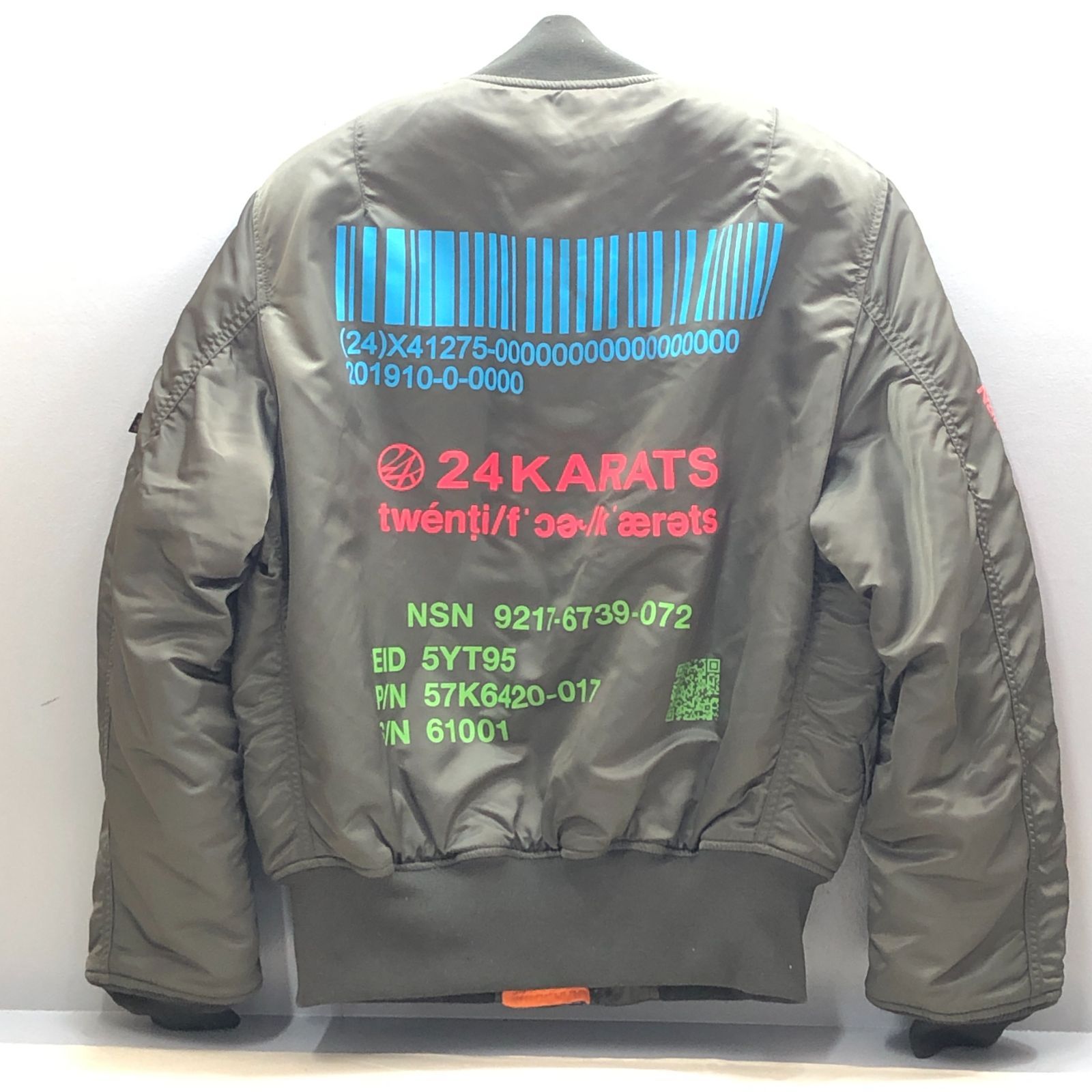 小牧店】24KARATS ALPHA MA-1 ブルゾン Mサイズ【361-T073】 - メルカリ