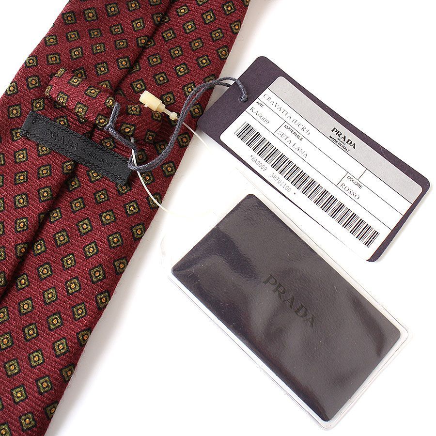PRADA ＩＴＡＬＹ製　ネクタイ　極上商品 楽天市場】プラダ PRADA ネクタイ オールシーズン メンズ