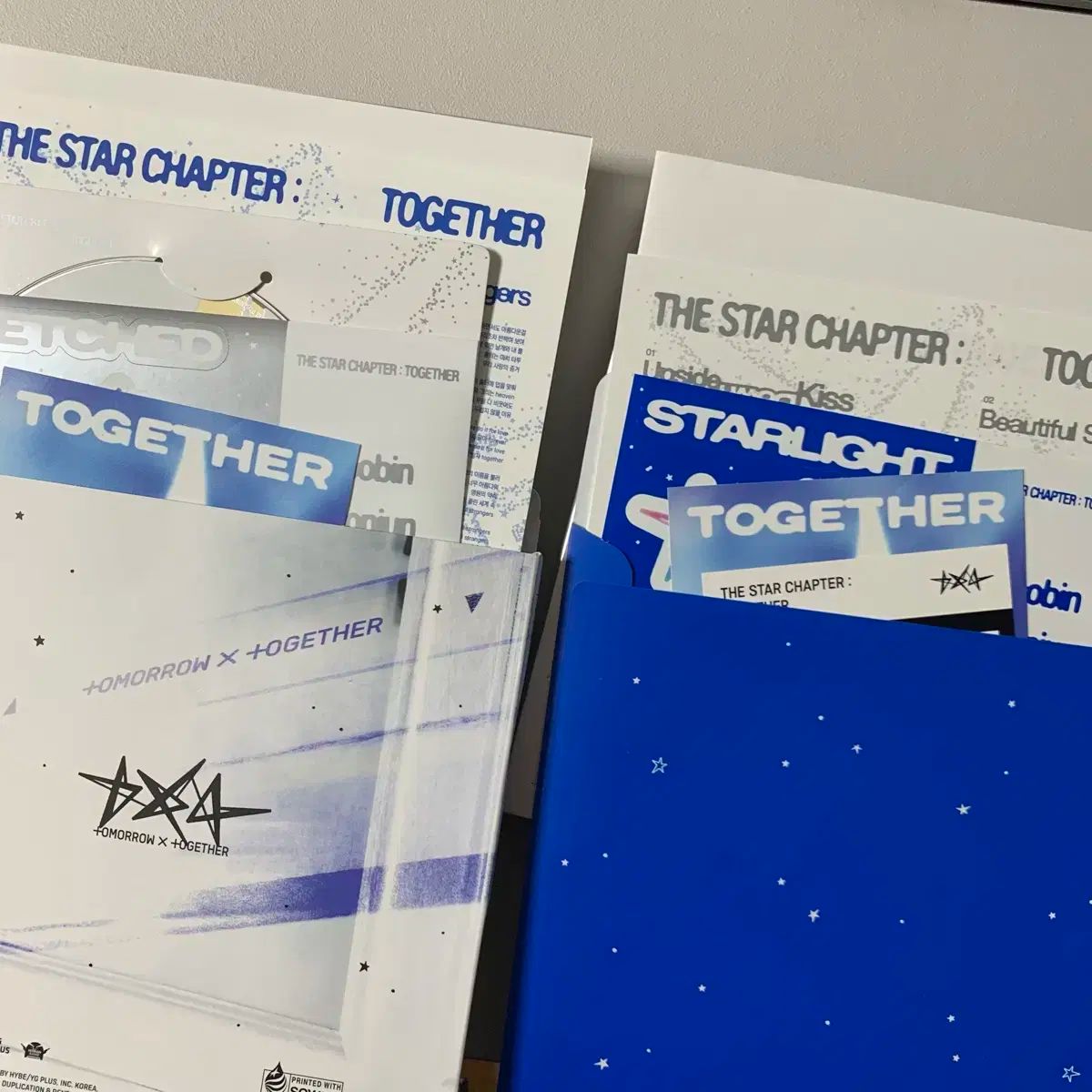 TOMORROW X TOGETHER(TXT) txt TOGETHER etched starlight