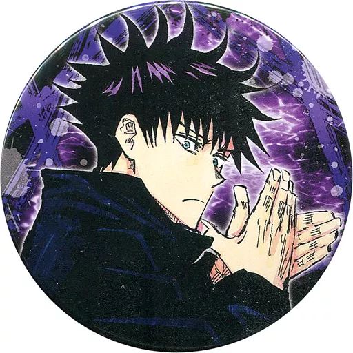 中古】バッジ・ピンズ 伏黒恵(左向き) 「呪術廻戦 コレクション缶