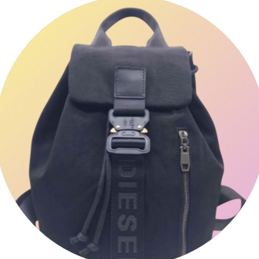 DIESEL ディーゼル レディース リュック ナイロン ブラック 新品／未 