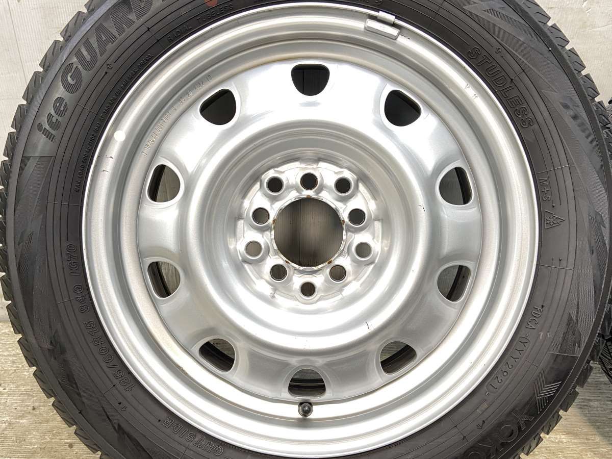 185/60R15 ヨコハマ アイスガード iG70 TOPY V11 15x6.0 100/114.3-5 