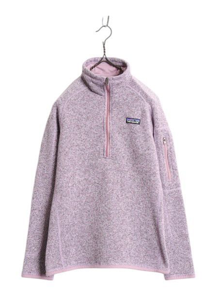 パタゴニア ベターセーター ハーフジップ 裏地ボア フリース 刺繍 黒 M patagonia パタゴニア ベターセーター ハーフジップ