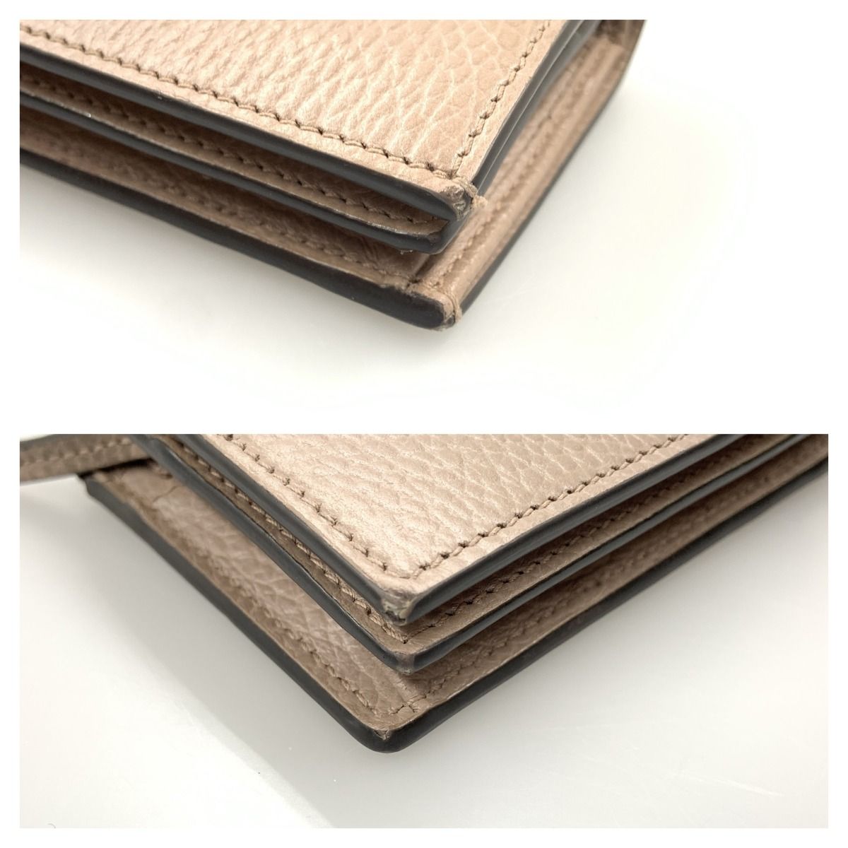 〇〇GUCCI グッチ GGスプリーム ダブルGカードケースウォレット ミニ  