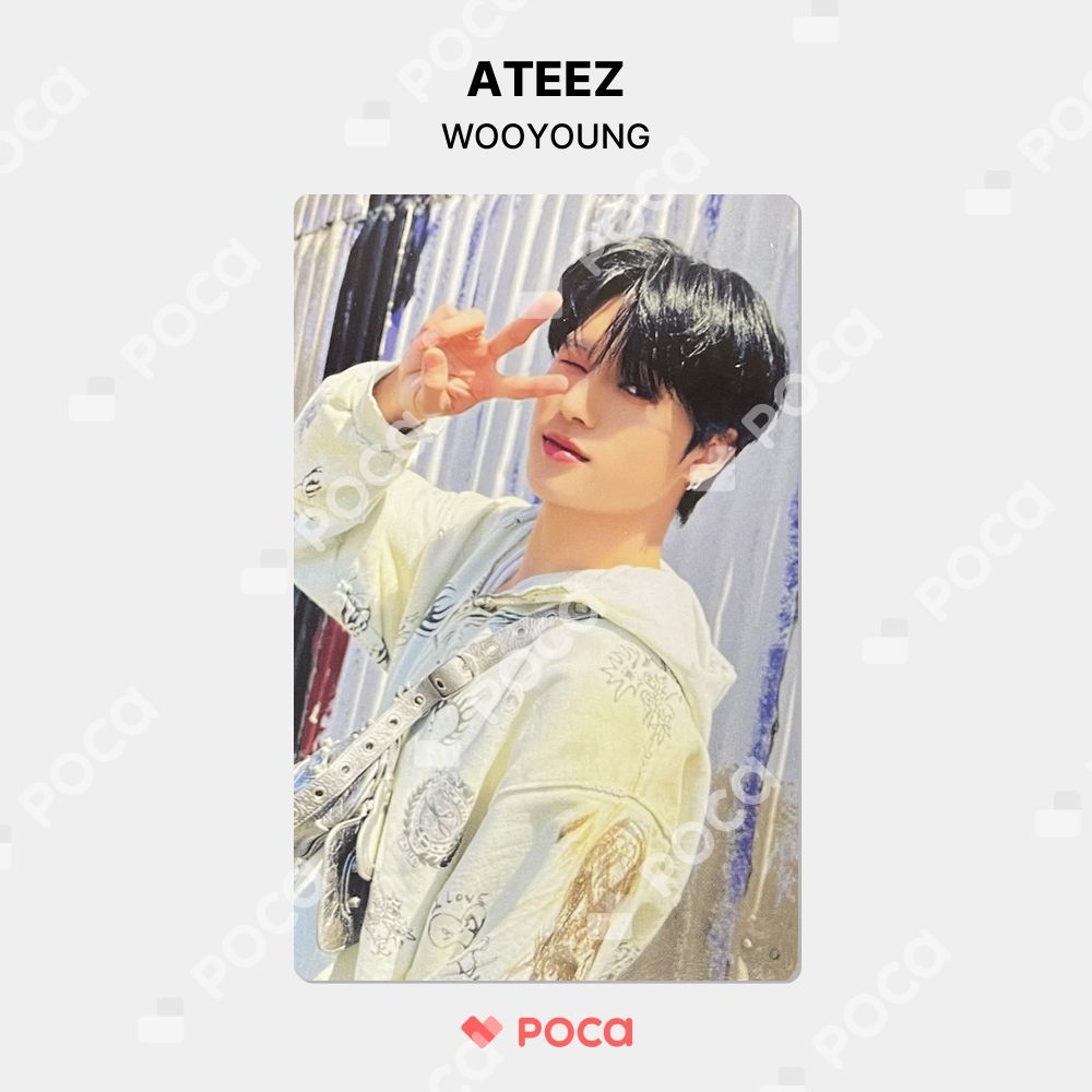 ATEEZ ウヨン トレカ GOLDEN HOUR : Part.1 POCAALBUM VER