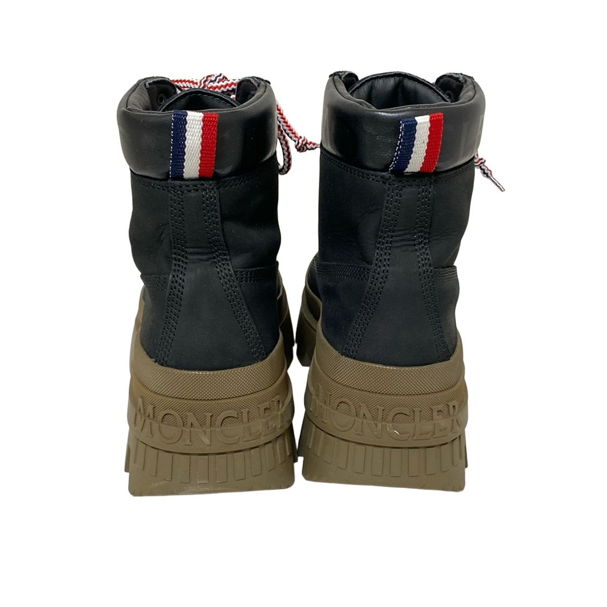 【2024年最新】大人気ブランドの人気アイテム  42 ショートブーツ MONCLER(モンクレール) メンズ 黒×白 - 靴