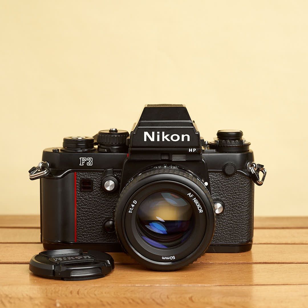 完動品 Nikon F3 HP AF Nikkor 50mm F1.4D - flora camera store ...
