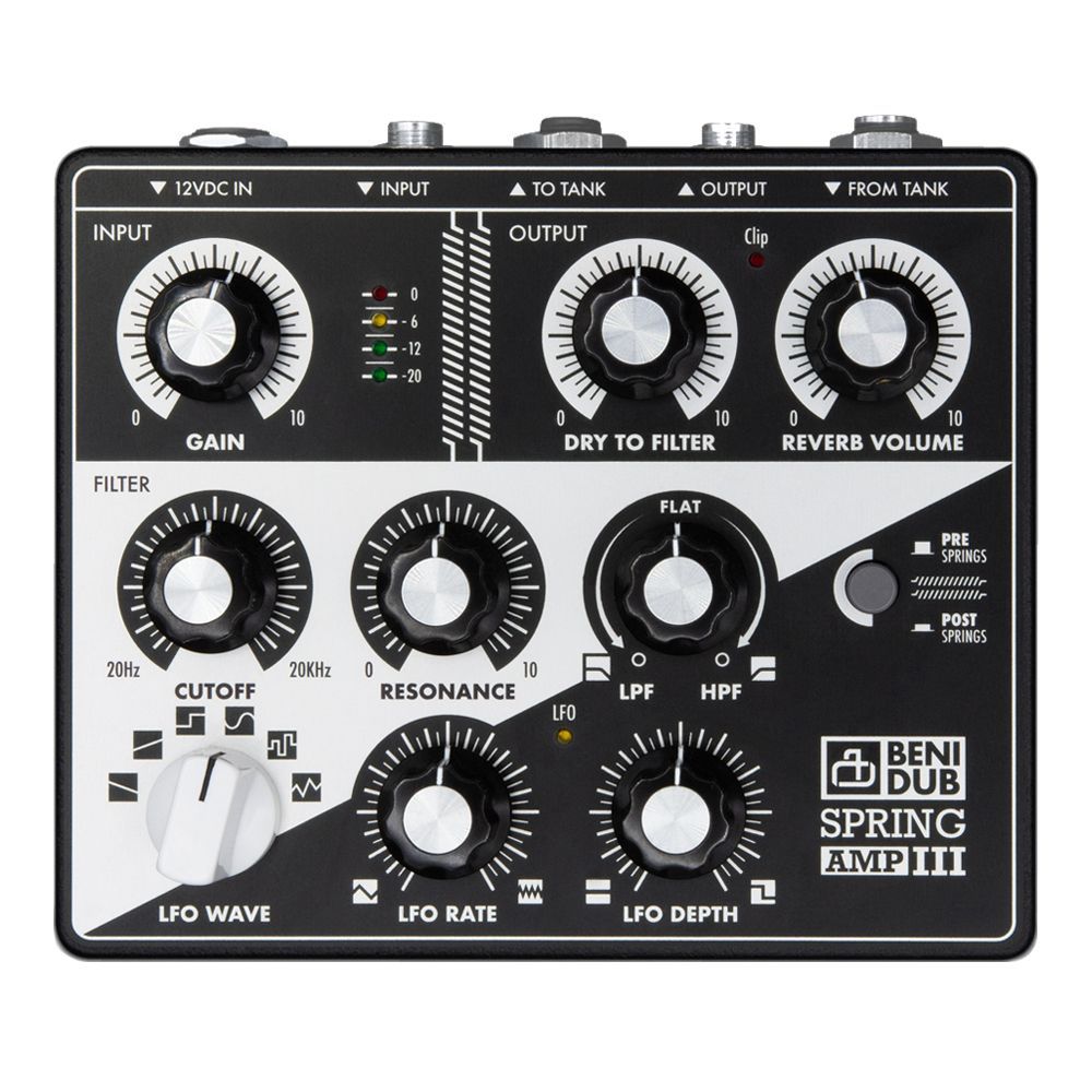 Benidub Spring Amp III ダブスプリングリバーブ 正規流通品