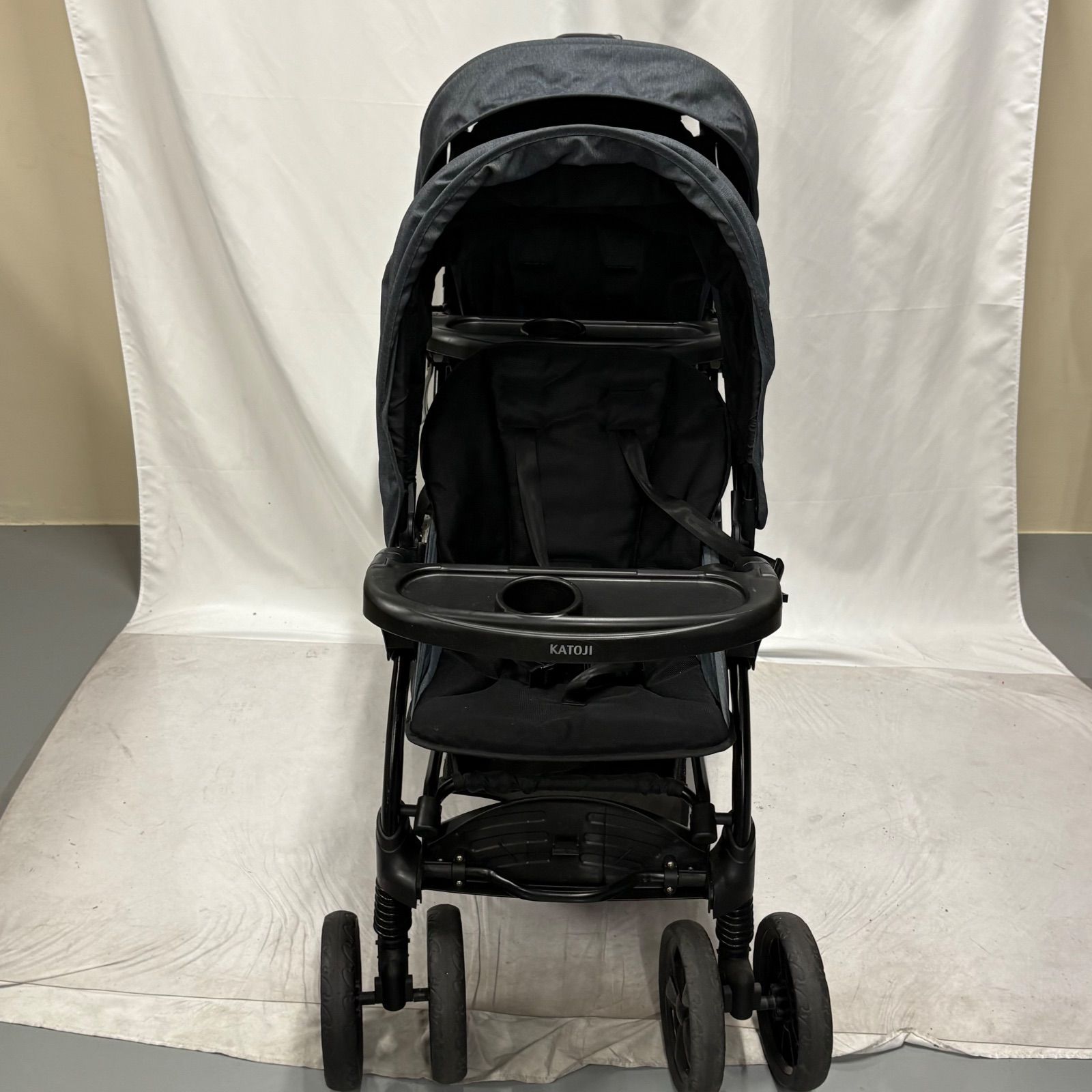 双子 レインカバー付き