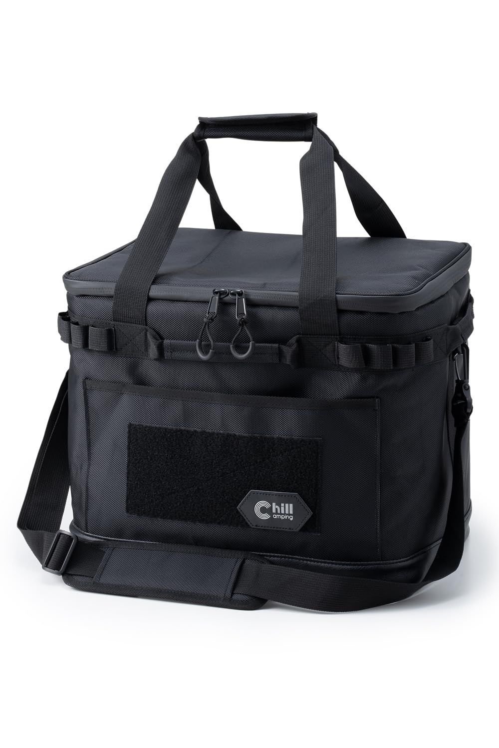 Color ブラックLサイズ ChillCamping チルキャンピング クーラーボックス ソフトクーラー 保冷バッグ クーラーバッグ アウトドア キャンプ ブラックLサイズ