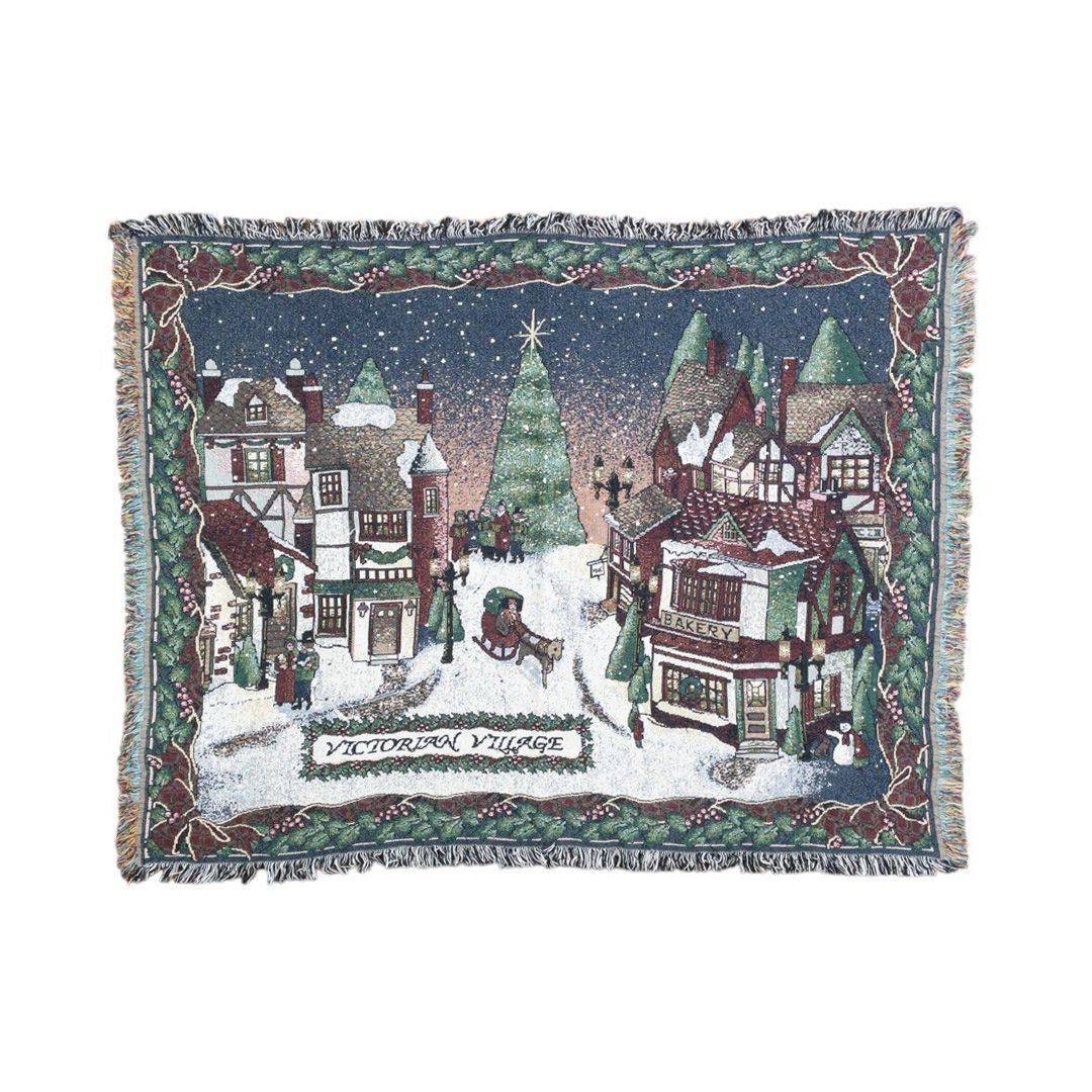 vintageラグ カーペット ショップ ビクトリアンビレッジ クリスマス