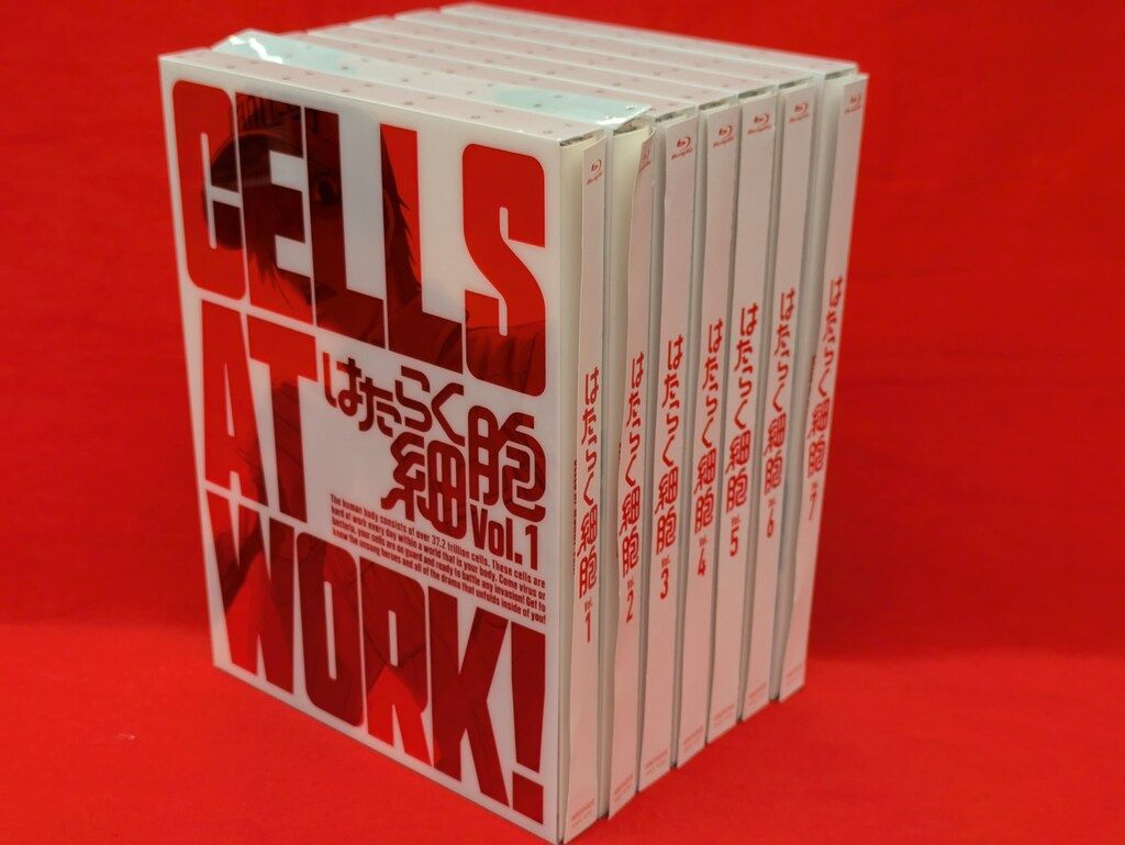 はたらく細胞& はたらく細胞BLACK DVD 全14巻セット【はたらく細胞dvd】