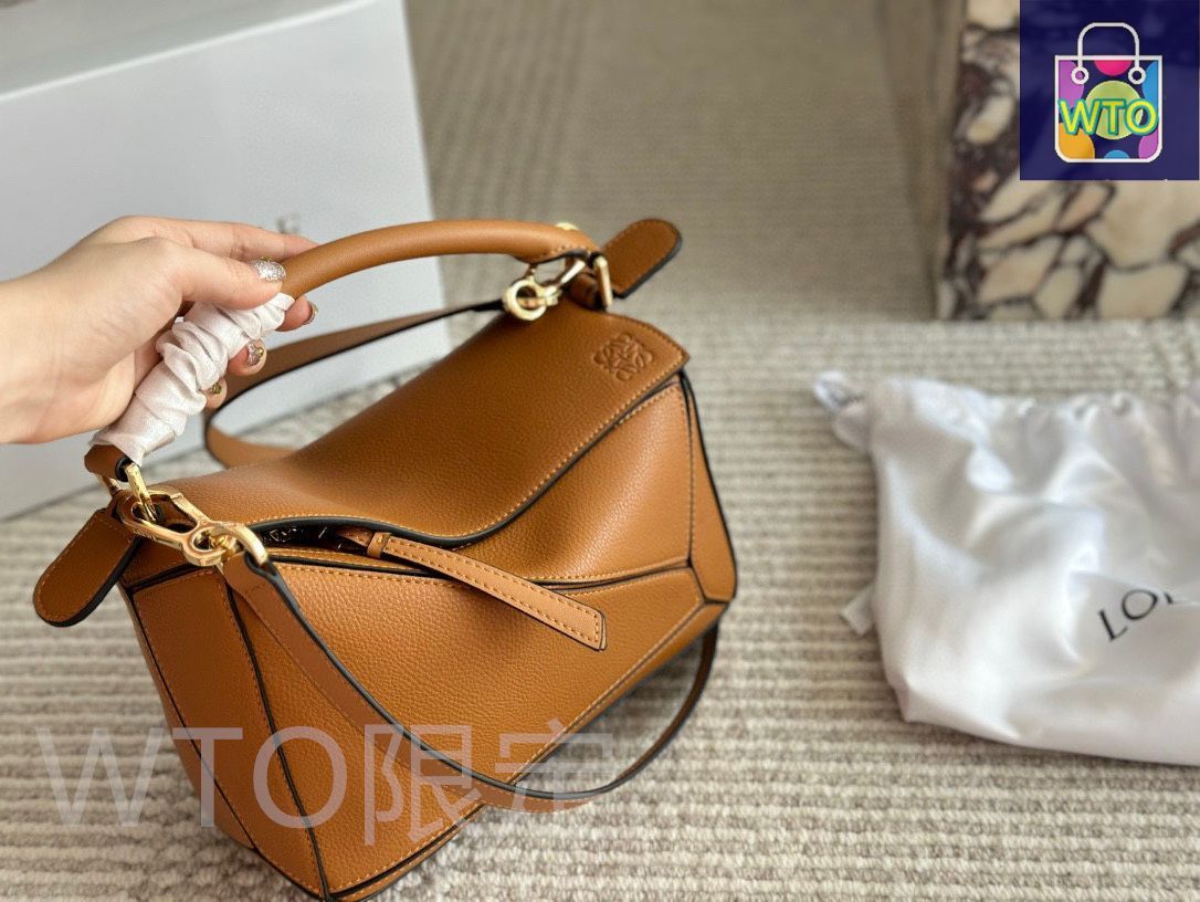 【関税込＆追跡】Loeweオクトパス ミニ パズル バッグ LOEWE ロエベ パズルバッグ ミニ 2WAY ハンドバッグ カーフ