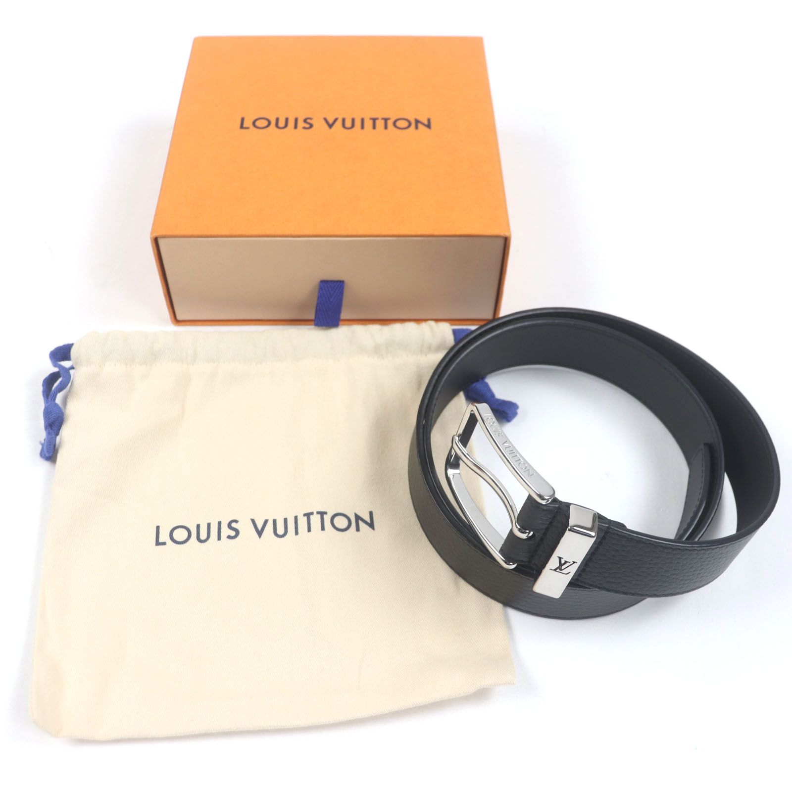 ルイヴィトン　レディース　ベルト LOUIS VUITTON ルイヴィトン M0256 サンチュール LVイニシャル