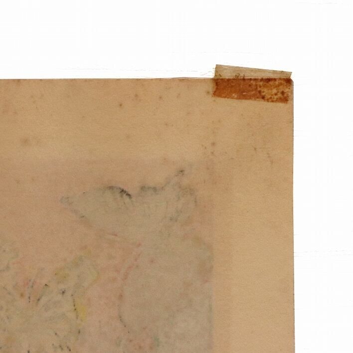 関野準一郎・木版画・舞妓・卯月・蝶・No.190609-45・梱包サイズ