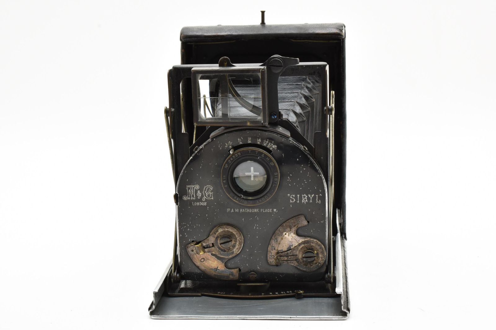 完全動作品 N G LONDON SIBYL シビル Newman Guardia 蛇腹カメラ ニューマン ガーディア ヴィンテージ A 0310