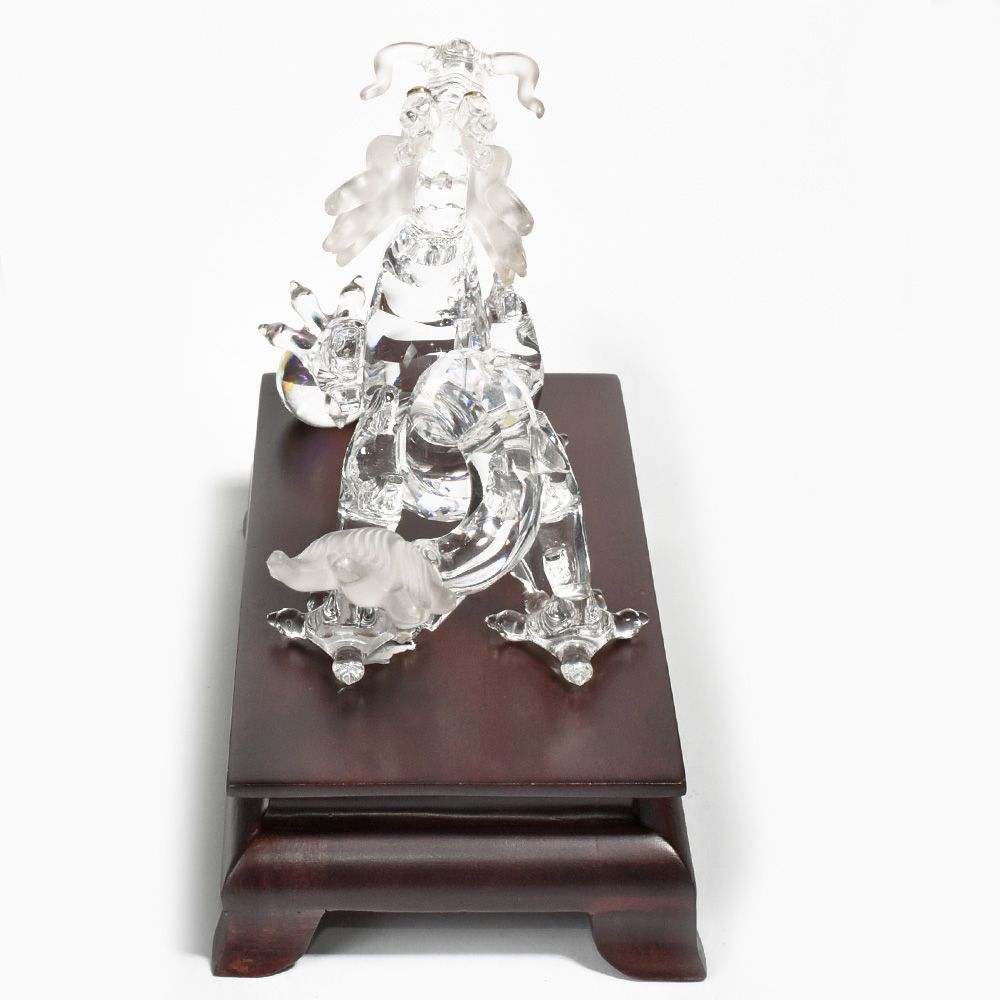 SWAROVSKI - スワロフスキー SWAROVSKI ドラゴン 干支 十二支 オブジェ 置物 238202 クリア【中古】 楽天市場】【Fashion THE SALE 対象商品 最大50%オフ！ 6/28〜7