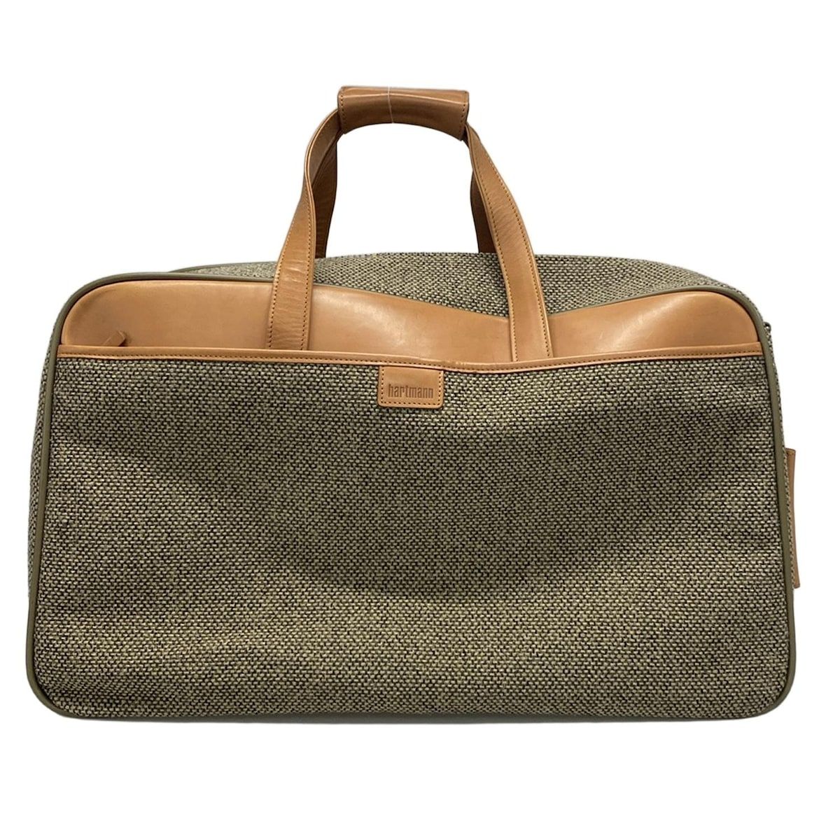 ハートマン ボストンバッグ - ダークブラウン×ベージュ×ブラウン 本体  