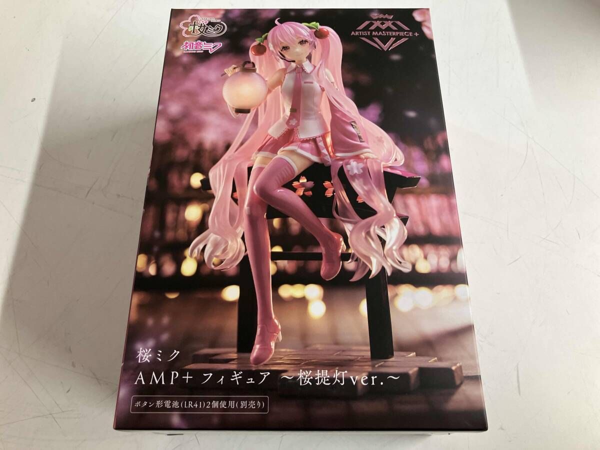 未開封品 ③タイトｰ 初音ミク 桜ミク ~桜提灯ver.~ (両目開け