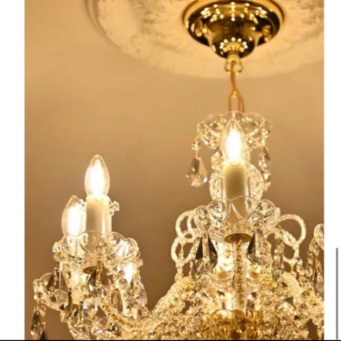 Violveヴィオルブ8灯シャンデリア スワロフスキーSwarovski - メルカリ
