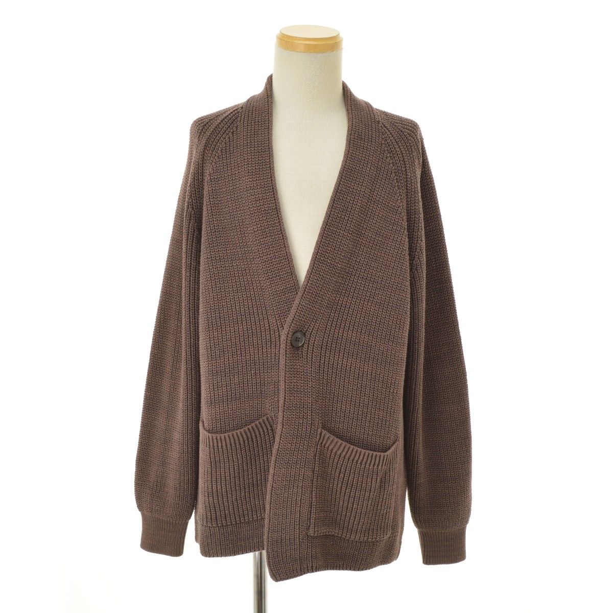BATONER 24SS BN-24SM-004 1BUTTON CARDIGAN ニット長袖カーディガン - メルカリ