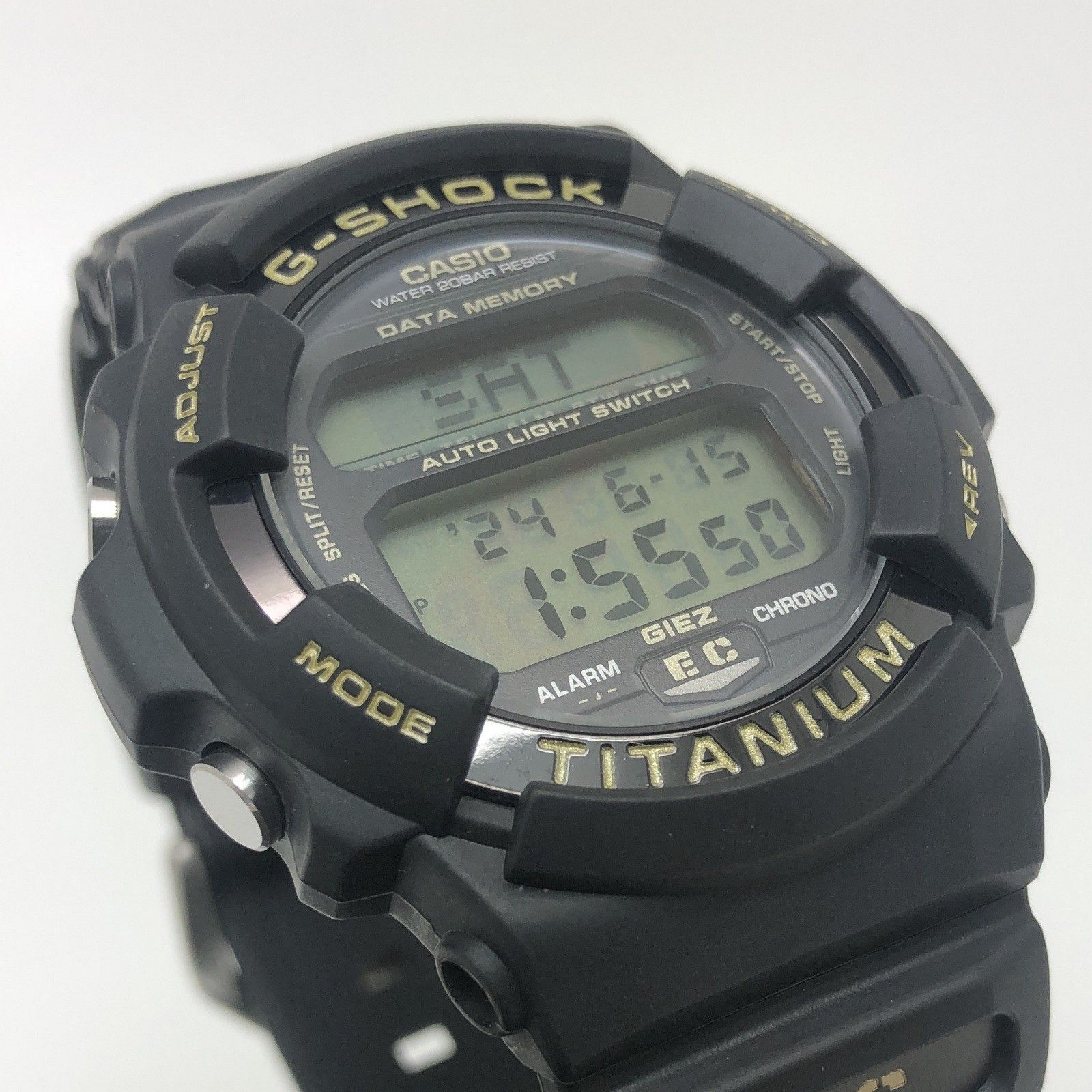 G-SHOCK ジーショック CASIO カシオ 腕時計 GS-100EC-1T Eric Crapton GIEZ エリック・クラプトン ブラック  チタンケース - メルカリ