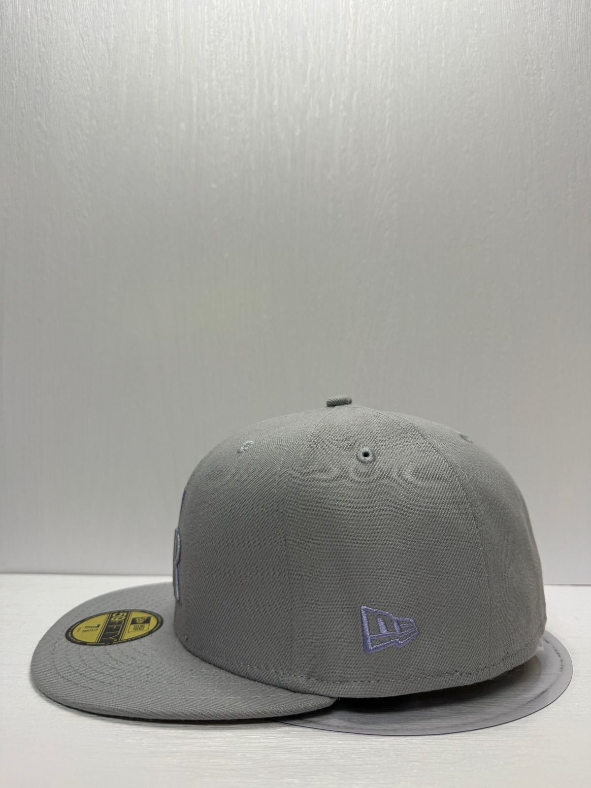 Newera コロラドロッキーズ 25thアニバーサリー 59fifty フィッティドキャップ パープルスモークカラー