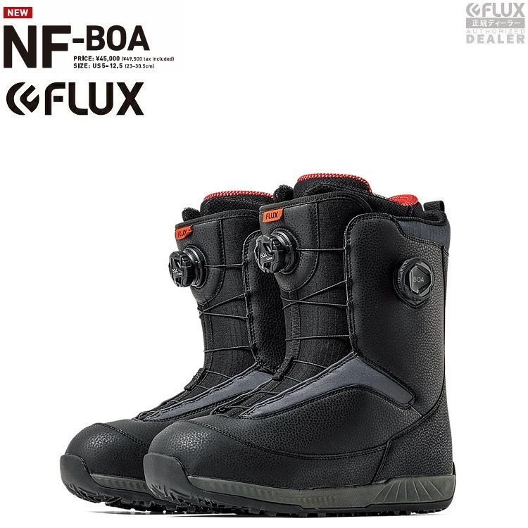 FLUX BOOTS NF-BOA BOOTS BLACK 2026 フラックス スノーボード ブーツ W-BOA 日本正規品 保証書付 送料無料
