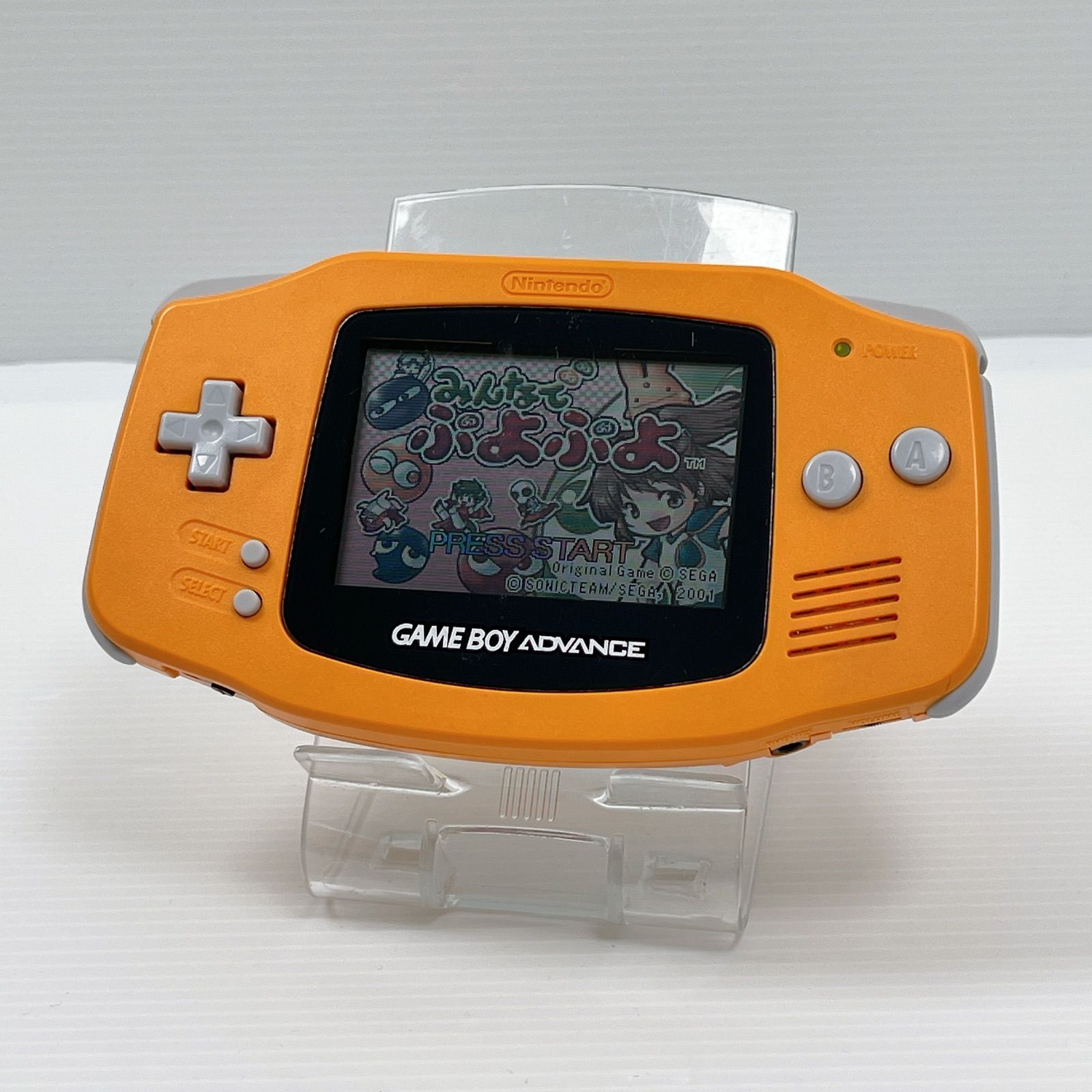 ゲームボーイアドバンス オレンジ 動作 済み ニンテンドー Nintendo Gameboy Advance GBA 任天堂