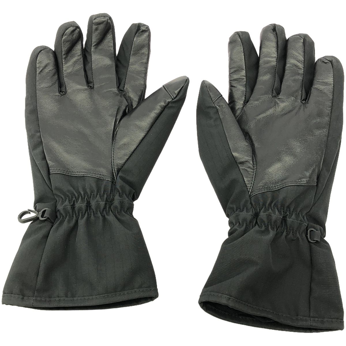 バレンシアガ ブラックグローブ3B Sports Icon Ski Gloves